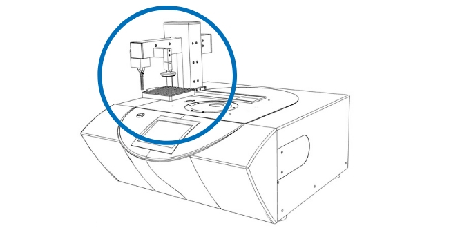 Робот самплер для калориметра ДСК
